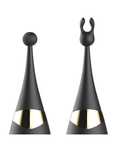 IBIZA - STIMULATEUR CLITORAL ET VIBRATEUR DE POINT G INTERCHANGEABLES