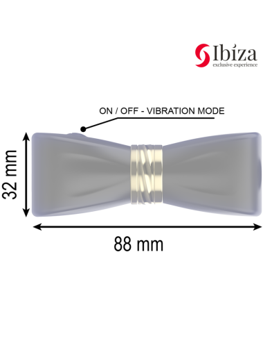 IBIZA - STIMULATEUR DE CLITO 3 TÊTES BOW