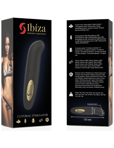 IBIZA – Stimulateur Clitoridien Rechargeable de Luxe