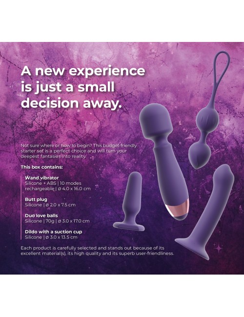 coffret 4 sextoys pour femme - Magic Shiver