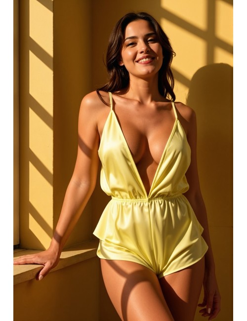 Body jaune Sensie - Passion