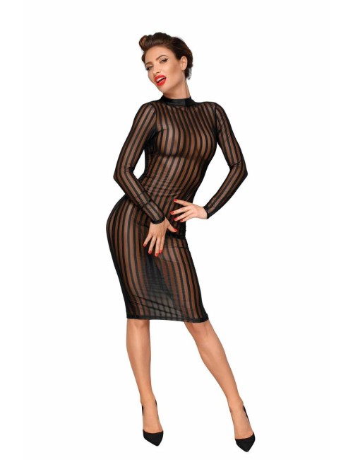 Robe sexy transparente F182