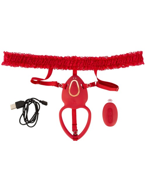 Ceinture porte-jarretelles vibrante - You2Toys