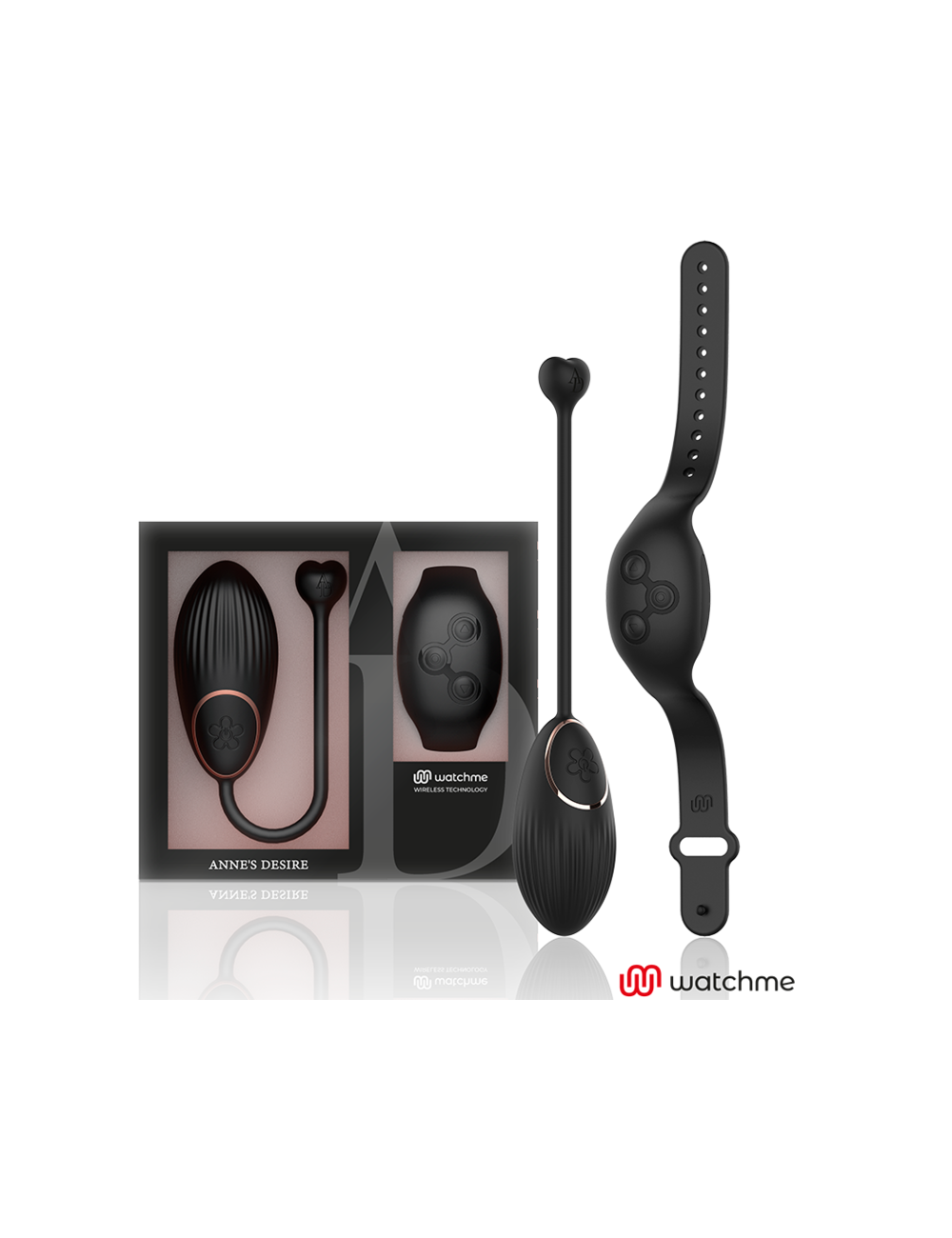 ANNES DESIRE - EGG TECHNOLOGIE DE TÉLÉCOMMANDE WATCHME NOIR