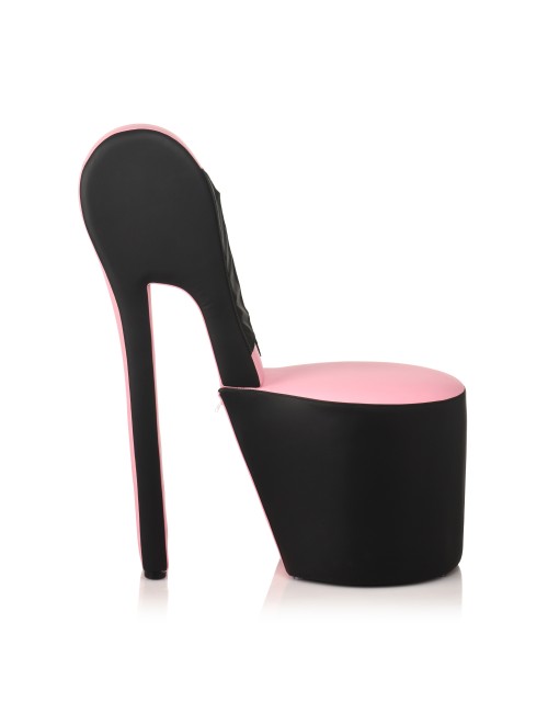 Stiletto Sex Chair Rose – Siège de plaisir premium