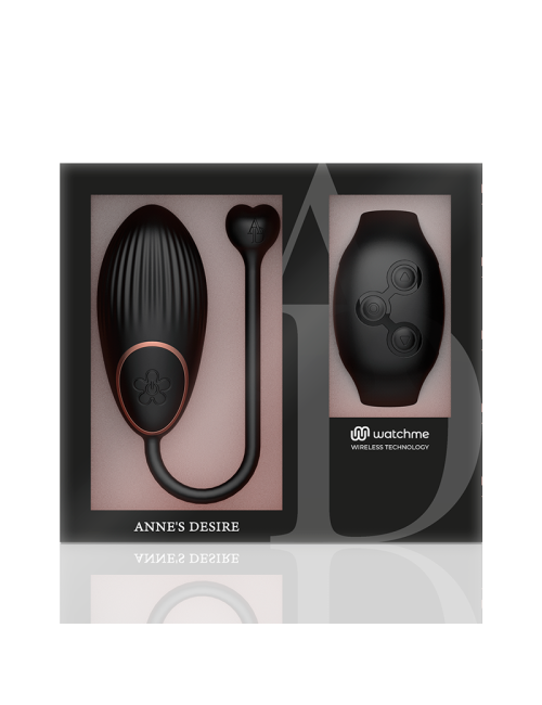 ANNES DESIRE - EGG TECHNOLOGIE DE TÉLÉCOMMANDE WATCHME NOIR