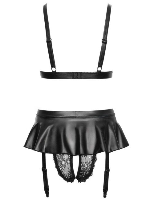 Ensemble Jarretelles Ouvert Cottelli