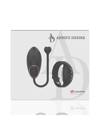 ANNES DESIRE - EGG TECHNOLOGIE SANS FIL WATCHME NOIR