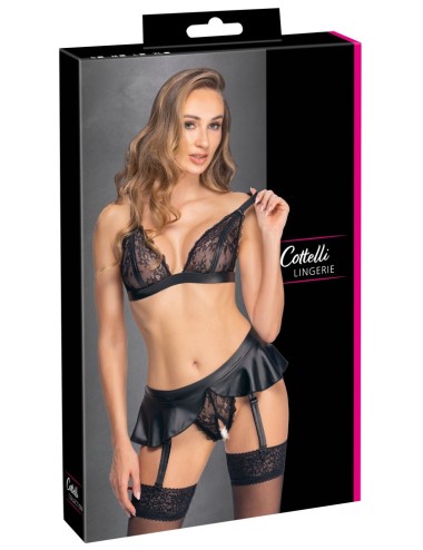 Ensemble Jarretelles Ouvert Cottelli