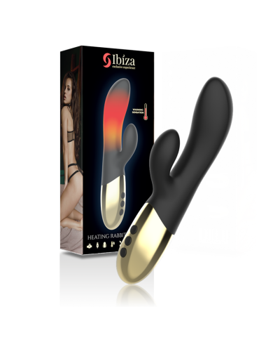 IBIZA - VIBRATEUR CHAUFFANT LAPIN