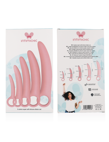 Dilatateurs vaginaux Intimichic en silicone médical
