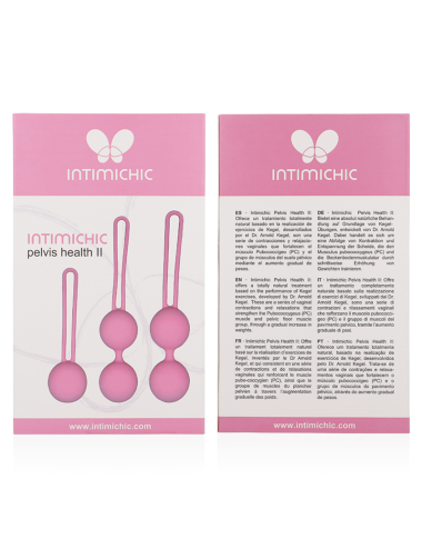 Boules de Kegel Intimichic Pelvis Health II – rééducation périnéale