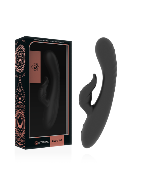RITHUAL - ANUSARA DOUBLE MOTEUR RECHARGEABLE 2.0 NOIR