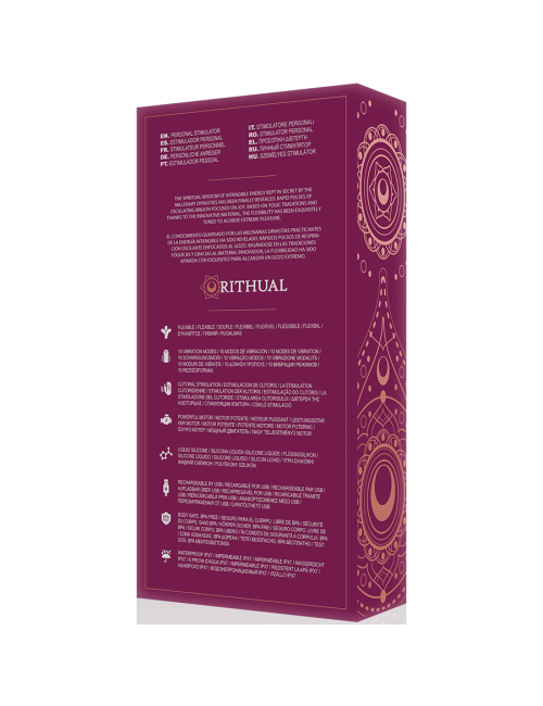 RITHUAL - ANUSARA DOUBLE MOTEUR RECHARGEABLE 2.0 ORCHIDÉE