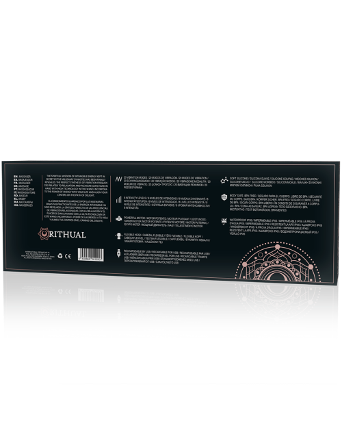 RITHUAL - BAGUETTE AKASHA PUISSANTE RECHARGEABLE 2.0 NOIRE