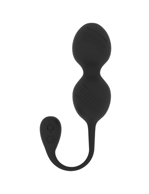 RITHUAL - BALLES DE KEGEL VIBRANTES RECHARGEABLES NISHA NOIRES