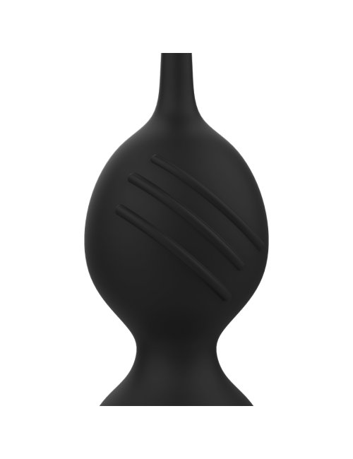 RITHUAL - BALLES DE KEGEL VIBRANTES RECHARGEABLES NISHA NOIRES