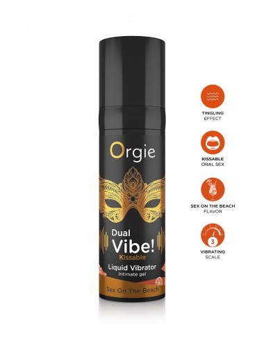 Gel d'excitation Dual Vibe Sex On The Beach Liquid Vibrator