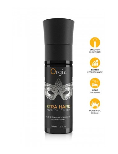 Gel stimulant l'excitation et l'érection Xtra Hard