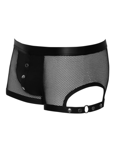 Boxer Résille Noire Homme – Style Audacieux & Séduction Moderne