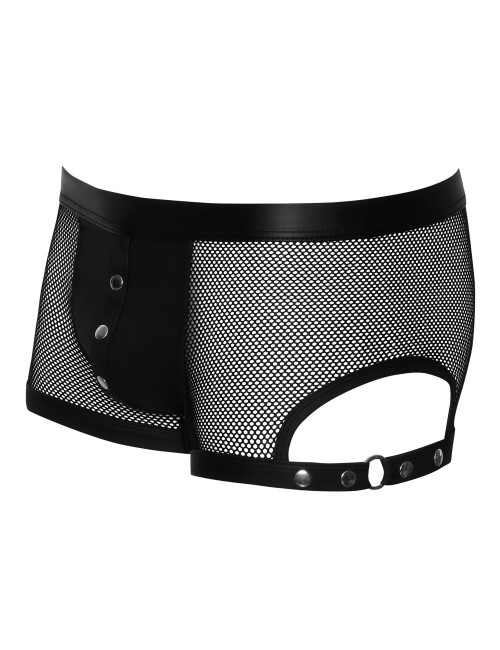 Boxer en résille noire avec détails ajustables Svenjoyment