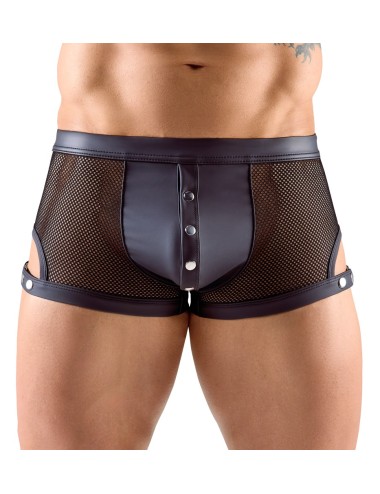 Boxer en résille noire avec détails ajustables Svenjoyment