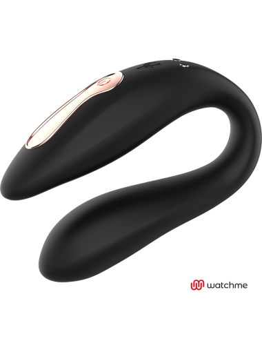 ANNES DESIRE - DUAL PLEASURE TECHNOLOGIE SANS FIL WATCHME NOIR/OR
