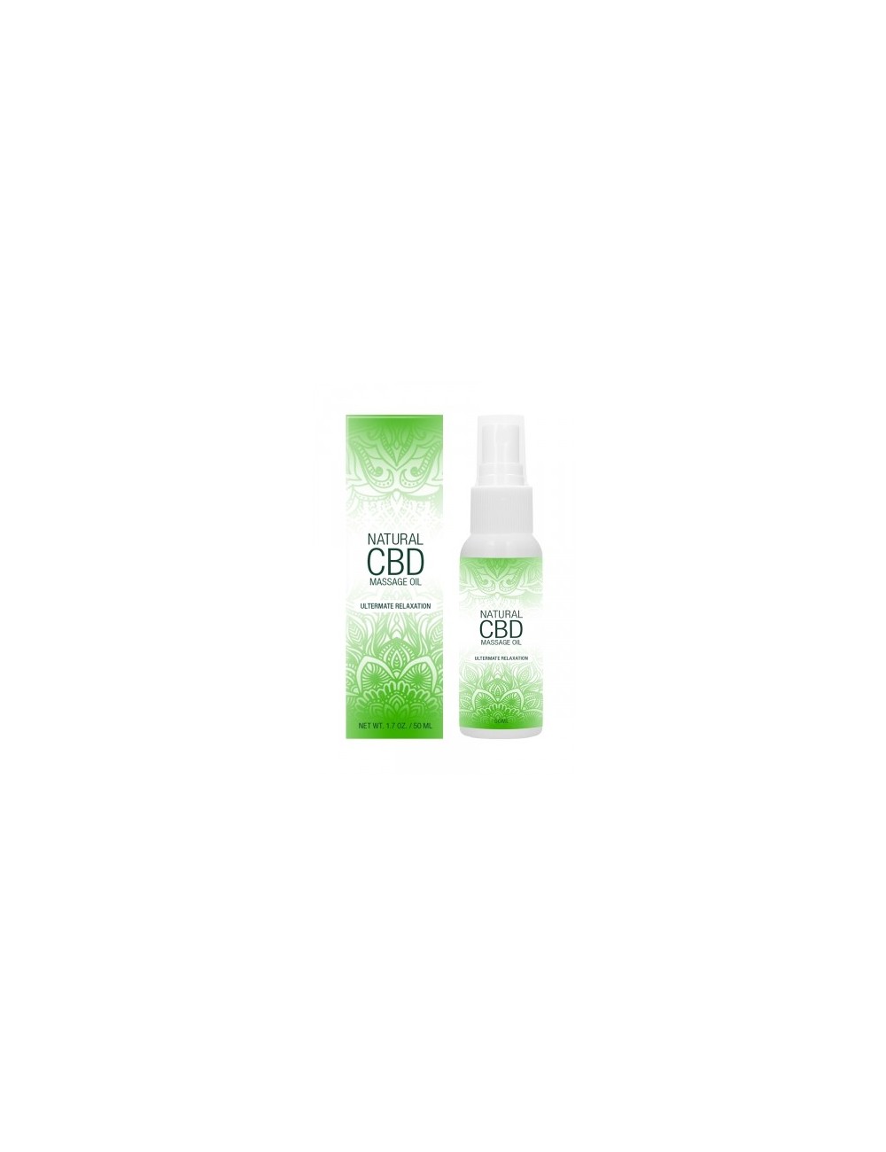 Huile de massage 50ml - Natural CBD