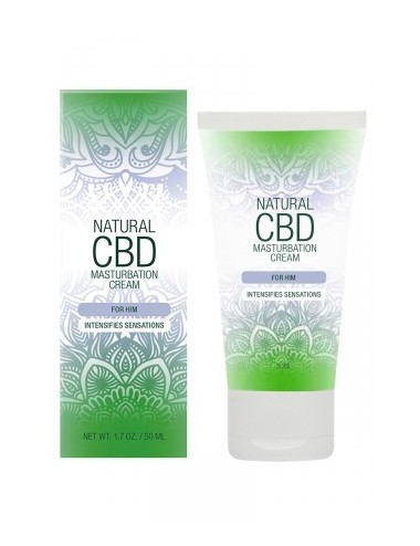 Crème de masturbation Homme - Natural CBD