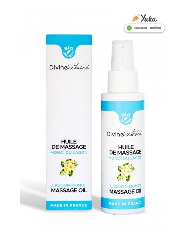 Huile de massage BIO Monoï
