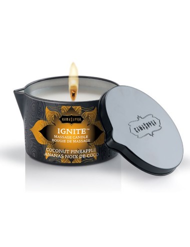 KAMASUTRA - BOUGIE DE MASSAGE COCO & ANANAS 170GR