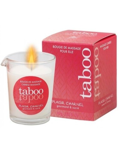 RUF – BOUGIE DE MASSAGE TABOU FLEUR DE CACAO 60 G