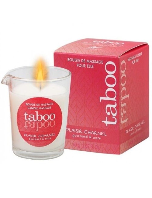 RUF – BOUGIE DE MASSAGE TABOU FLEUR DE CACAO 60 G