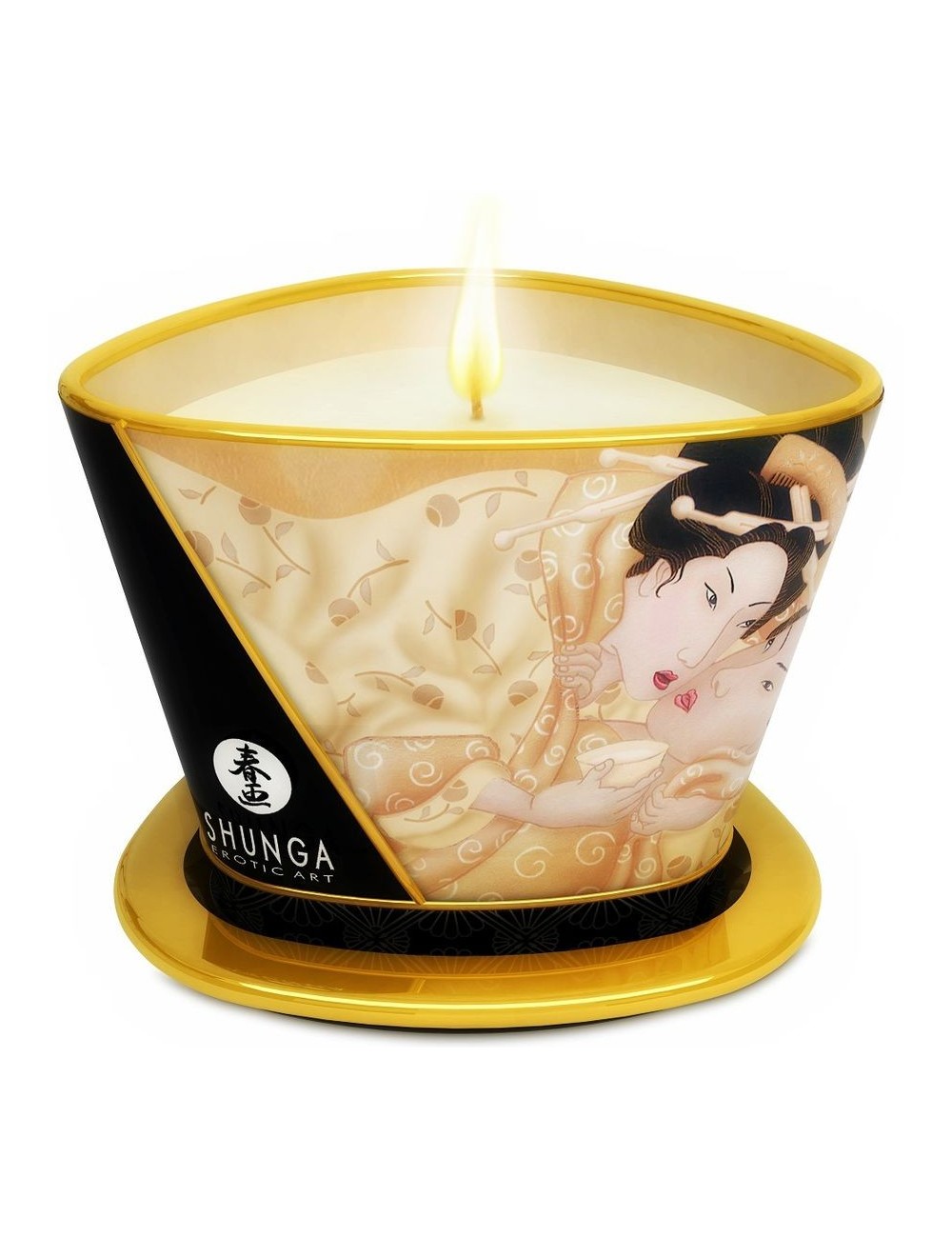 SHUNGA - BOUGIE DE MASSAGE MINI CARESS BY CANDELIGHT VANILLE 170 ML