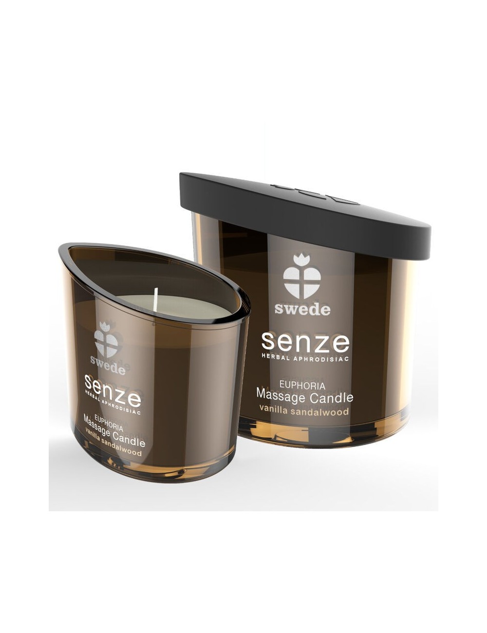 SWEDE SENZE EUPHORIA – BOUGIE DE MASSAGE VANILLE & BOIS DE SANTAL 50 ML
