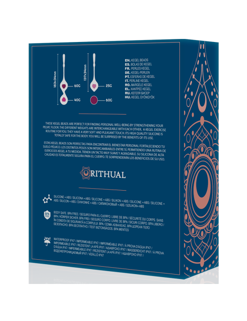 RITHUAL - ENSEMBLE DENTRAÎNEMENT PELVIEN DEVA AQUA GREEN