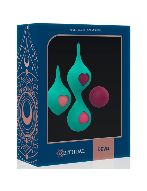 RITHUAL - ENSEMBLE DENTRAÎNEMENT PELVIEN DEVA AQUA GREEN