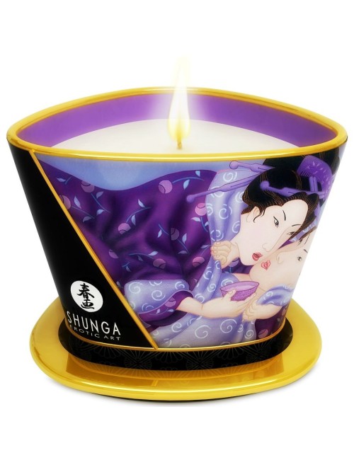 SHUNGA - MINI CARESSE AUX CHANDELLES BOUGIE DE MASSAGE FRUITS EXOTIQUES 170 ML