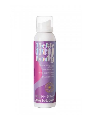 Mousse massage crépitante - fleur de cerisier