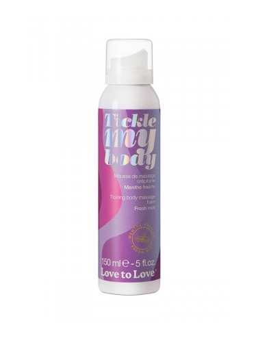 Mousse massage crépitante - menthe