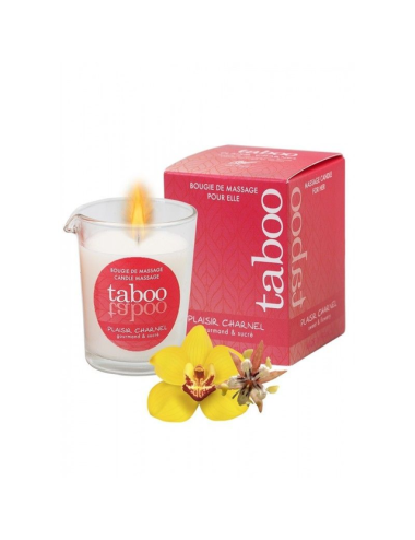 RUF – BOUGIE DE MASSAGE TABOU FLEUR DE CACAO 60 G