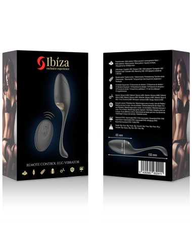 IBIZA - VIBRATEUR OEUFS PUISSANT TÉLÉCOMMANDE