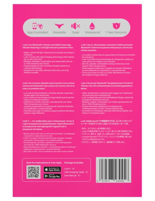 Oeuf Vibrant Lush 4 - Lovense