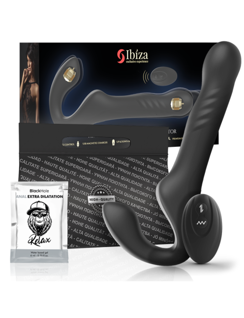 IBIZA - VIBRATEUR SANS SANGLE TÉLÉCOMMANDE UP & DOWN