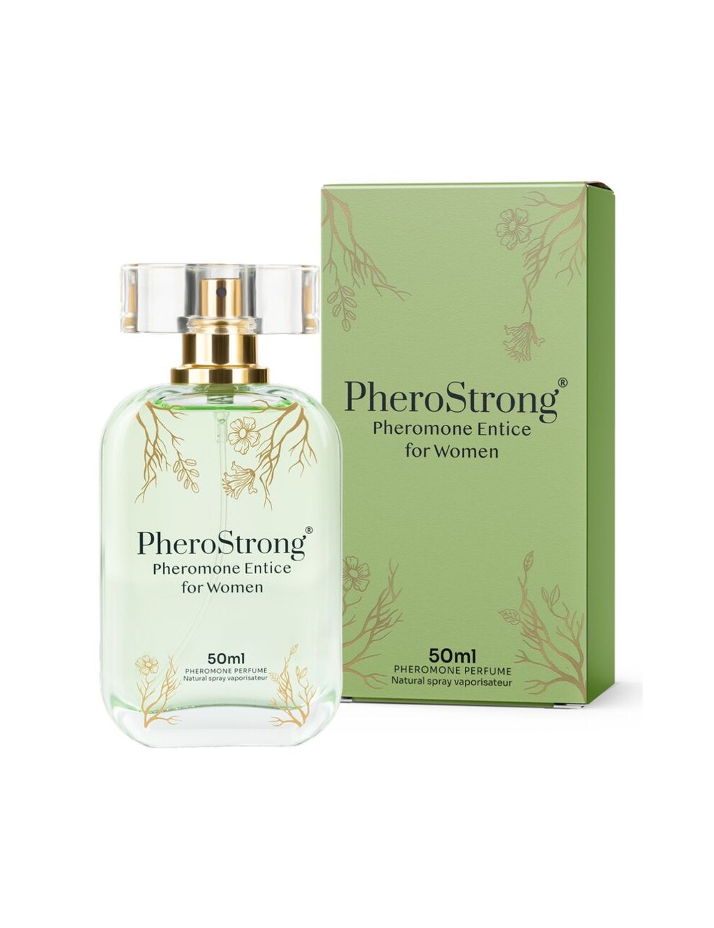 PHEROSTRONG - PARFUM PHÉROMONE ENTICE POUR FEMME 50 ML