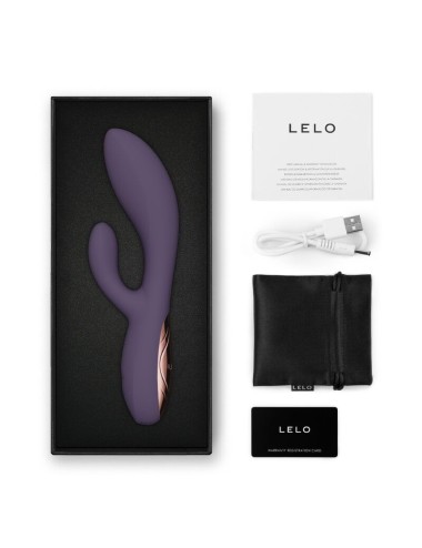 LELO INA Thrust Rabbit Vibrateur Violet – Double Plaisir Absolu | RoselyseLinerie