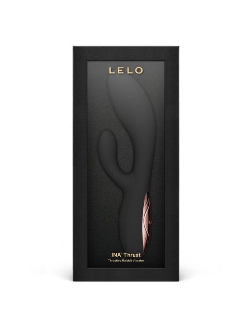 LELO - INA THRUST RABBIT VIBRATEUR À POUSSÉE NOIR
