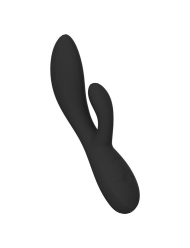 LELO INA Thrust Rabbit Vibrateur Noir – Double Plaisir Absolu | RoselyseLinerie
