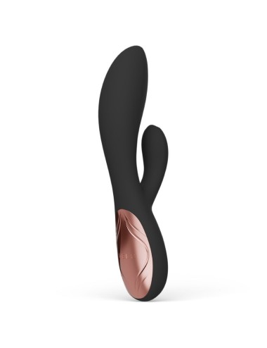 LELO INA Thrust Rabbit Vibrateur Noir – Double Plaisir Absolu | RoselyseLinerie