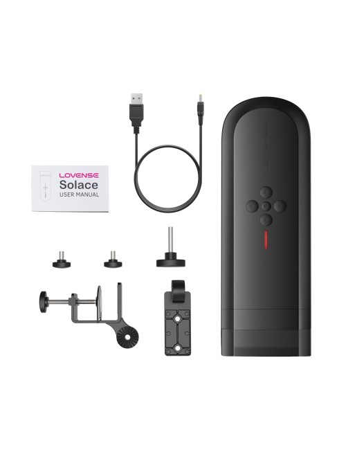 Lovense Solace – Masturbateur connecté à poussée automatique ultra sensuel